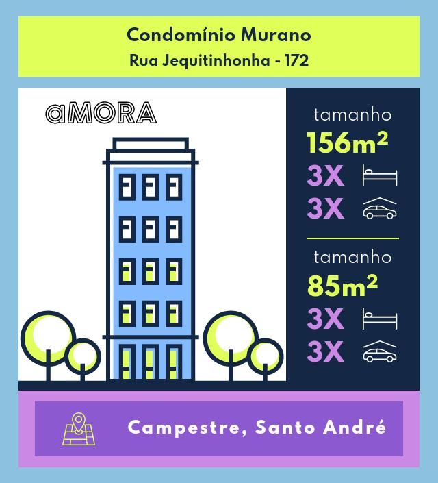 Murano - Rua Jequitinhonha 172 - Campestre - Santo André - SP - 09070-360